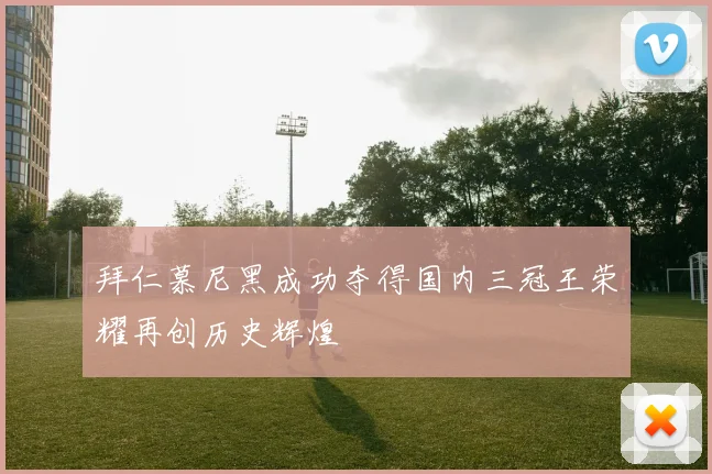 拜仁慕尼黑成功夺得国内三冠王荣耀再创历史辉煌